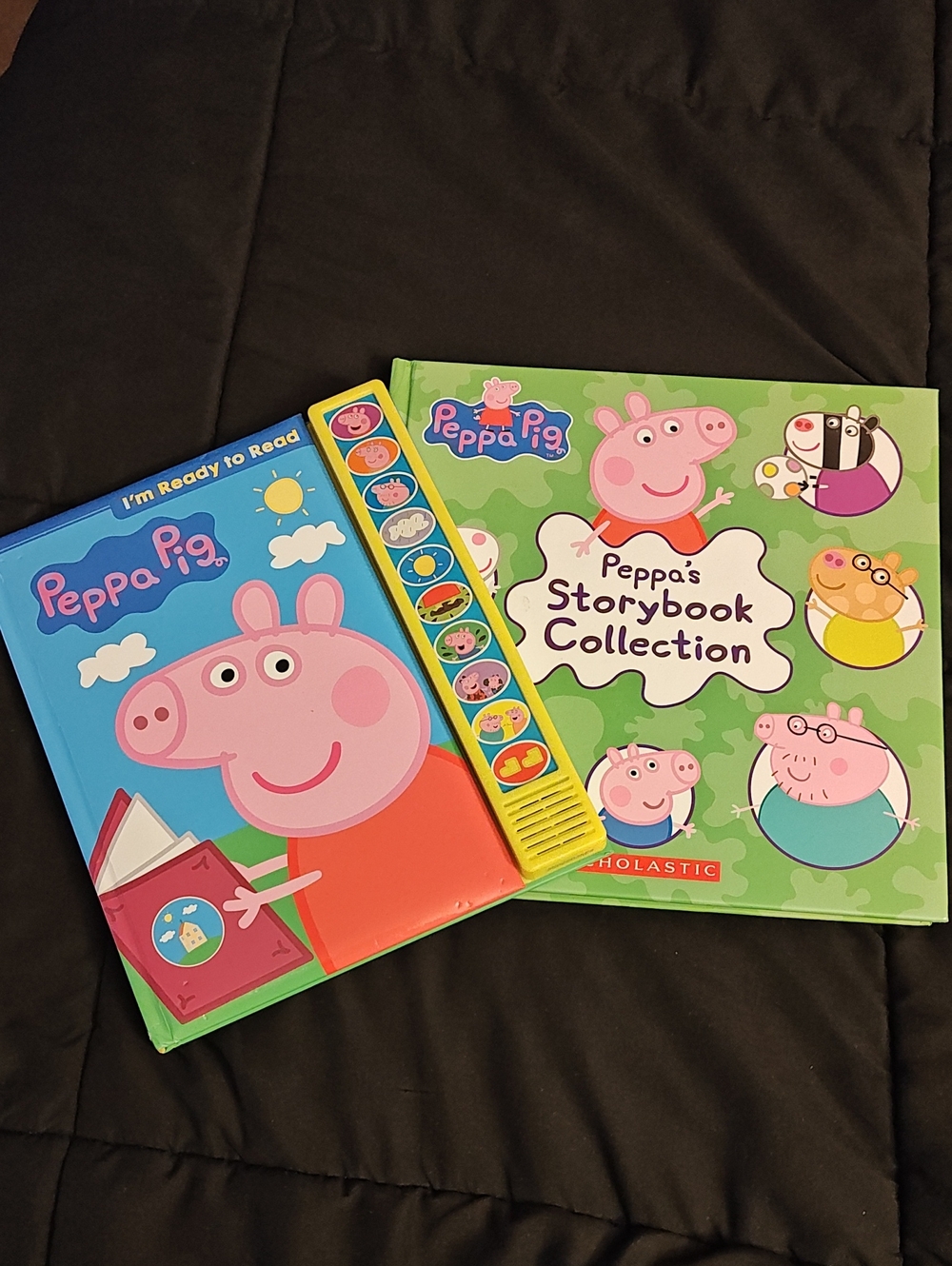 Peppa Pig Storybook Collection and Sound Book - Green and Blue